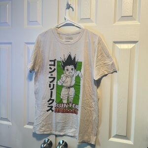 Men's Hunter X Hunter Graphic T-Shirt White size L Preowned